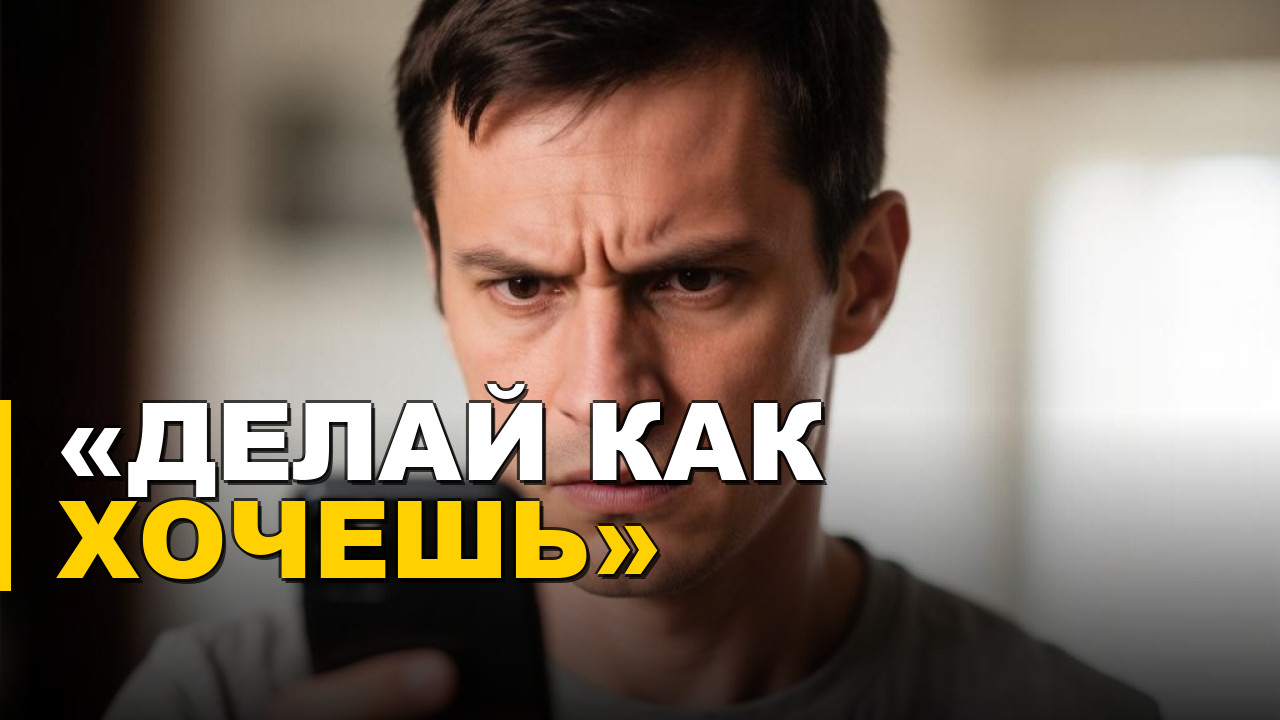 Иллюстрация к статье ««Делай как хочешь» — что за этим стоит и как отвечать»