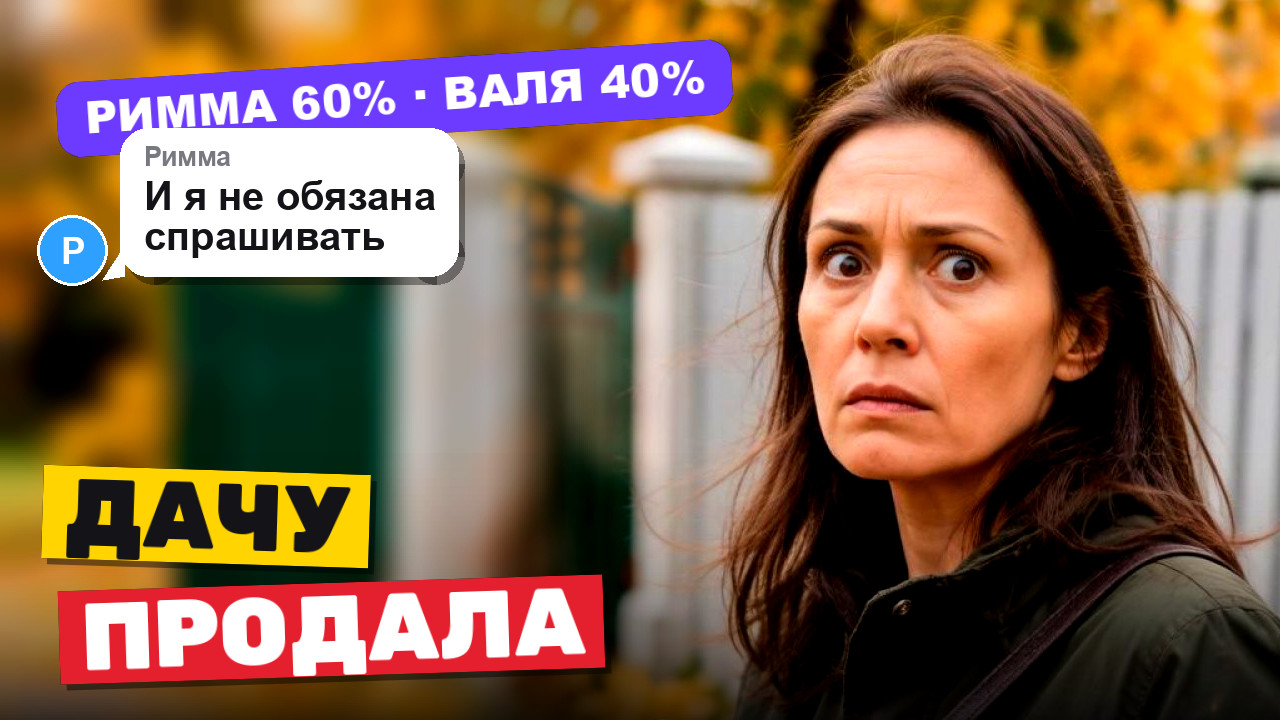Иллюстрация к статье «Соседка сказала: «Римма дачу продала». Сестре она не написала ни слова»